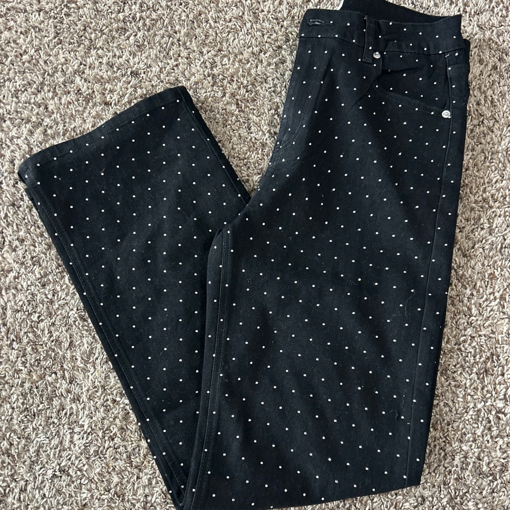 Pink Lily Rhinestone Jeans